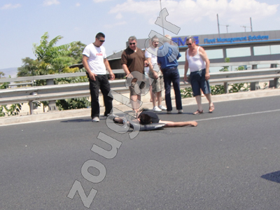 Τροχαίο με μοτοσικλετιστή στην εθνική οδό